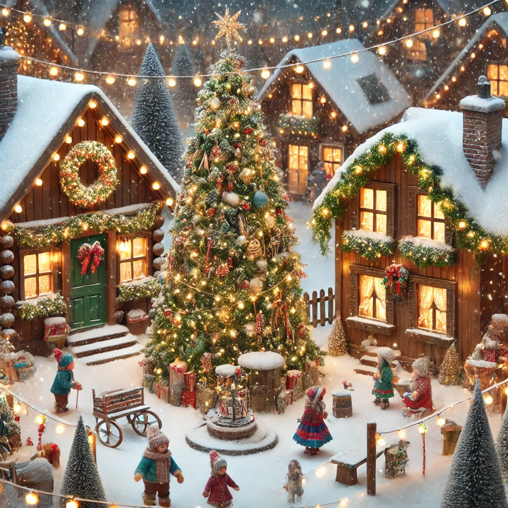 부산 크리스마스 빌리지: 포토존, 공연, 먹거리