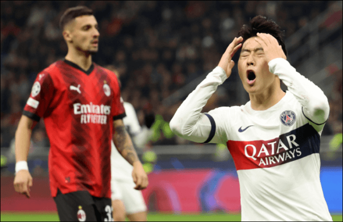 PSG vs AC밀란