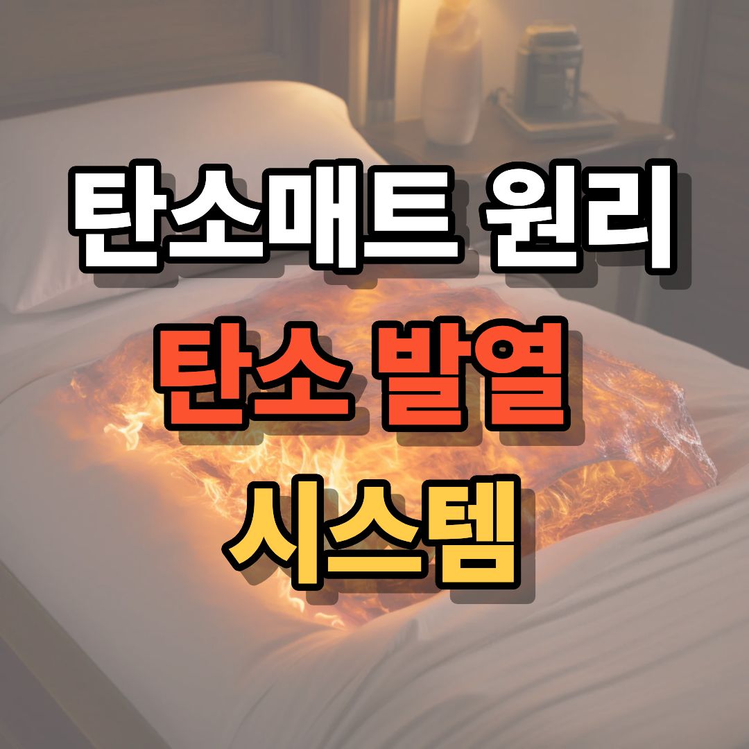 탄소매트 원리 탄소 발열 시스템