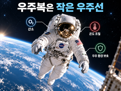 우주복 기능, 한 벌 안에서 산소&middot;압력&middot;냉각을 어떻게 유지할까?