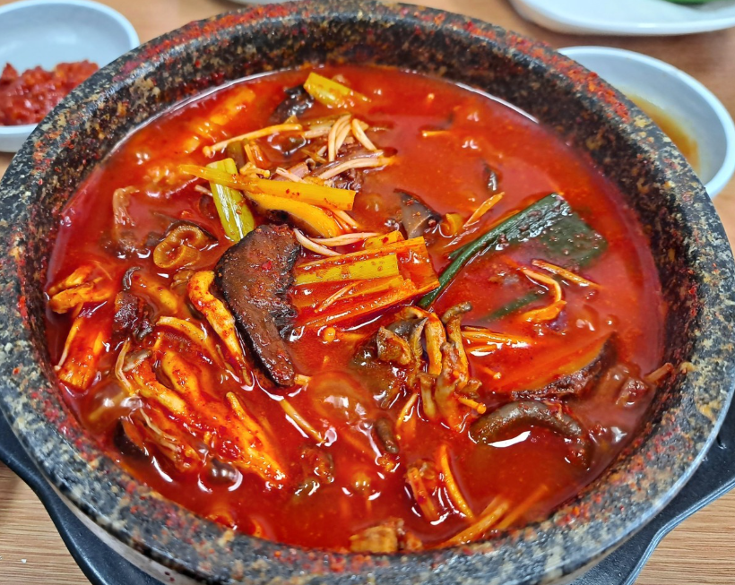 평택 버섯육개장