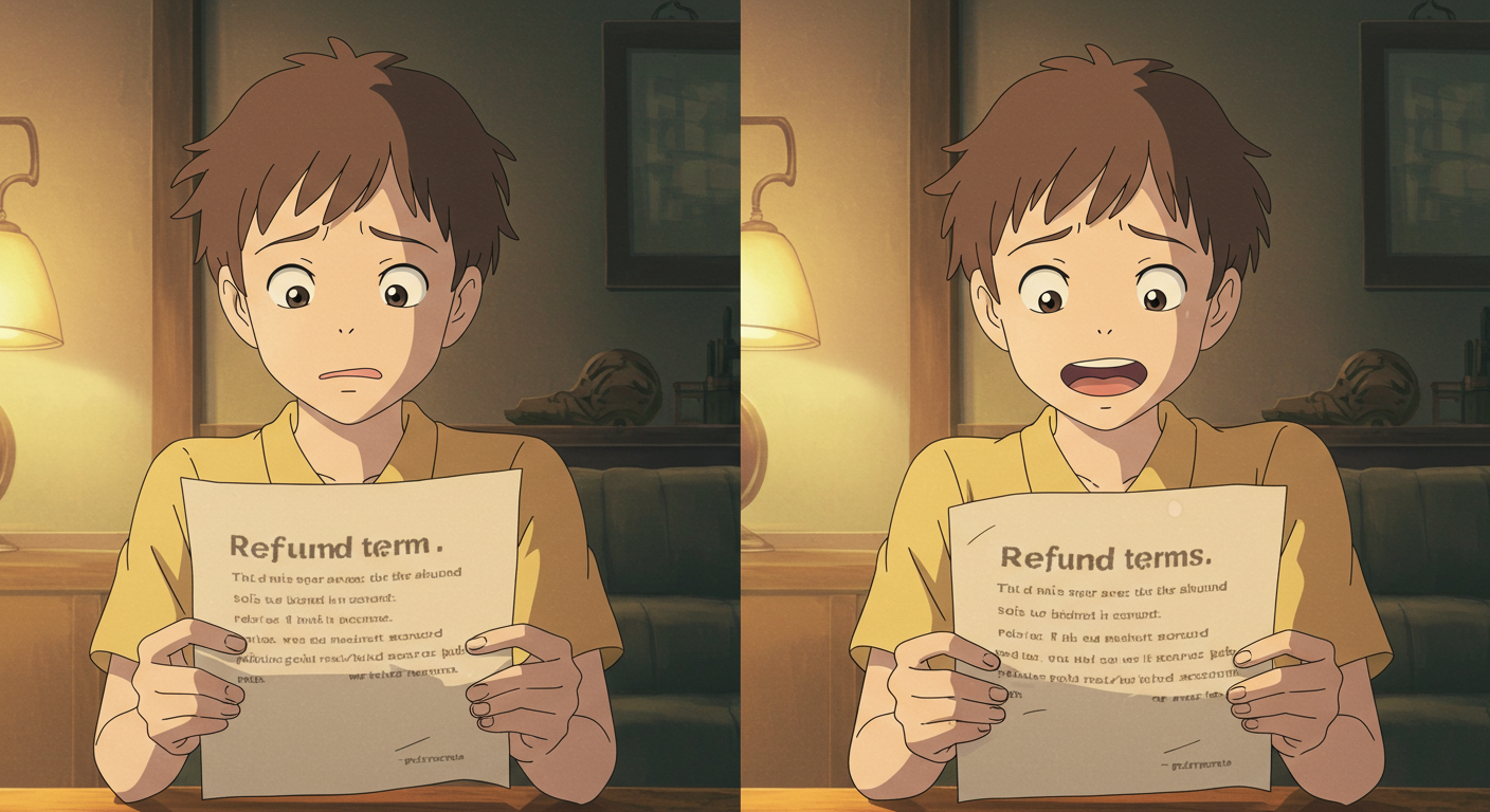 희망저축계좌2 환수 조건을 확인하며 안심하는 사람