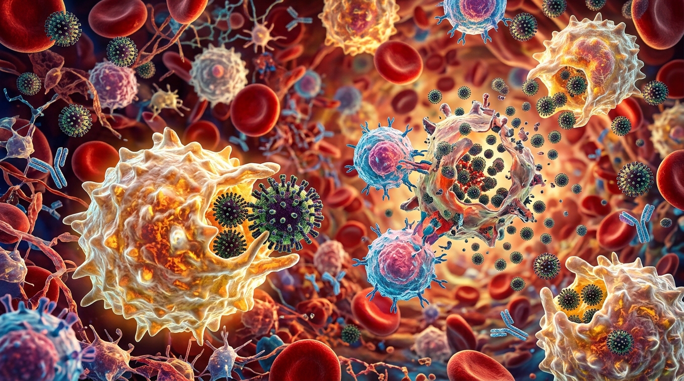 코로나 재감염 시 신체 면역 체계가 바이러스에 반응하는 메커니즘