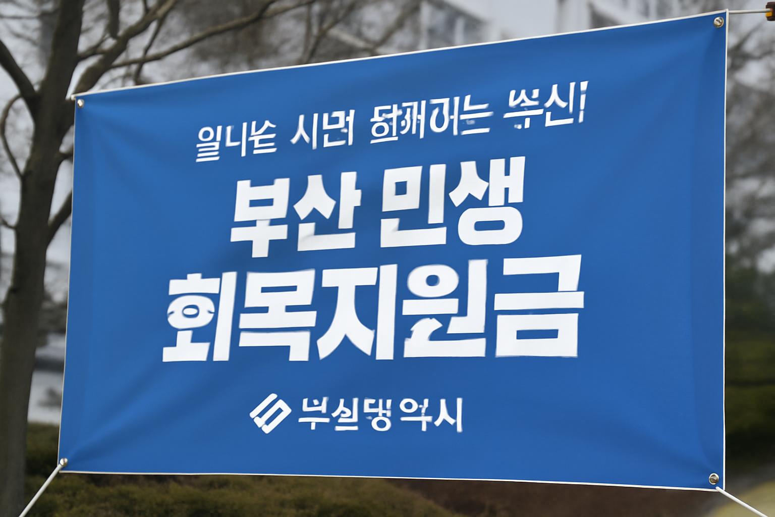 부산 민생회복지원금
