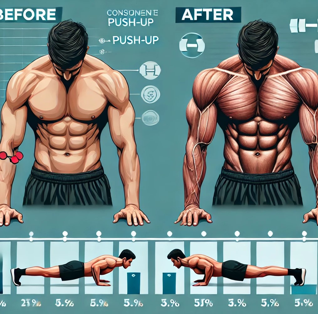 푸쉬업 후 변화와 효과