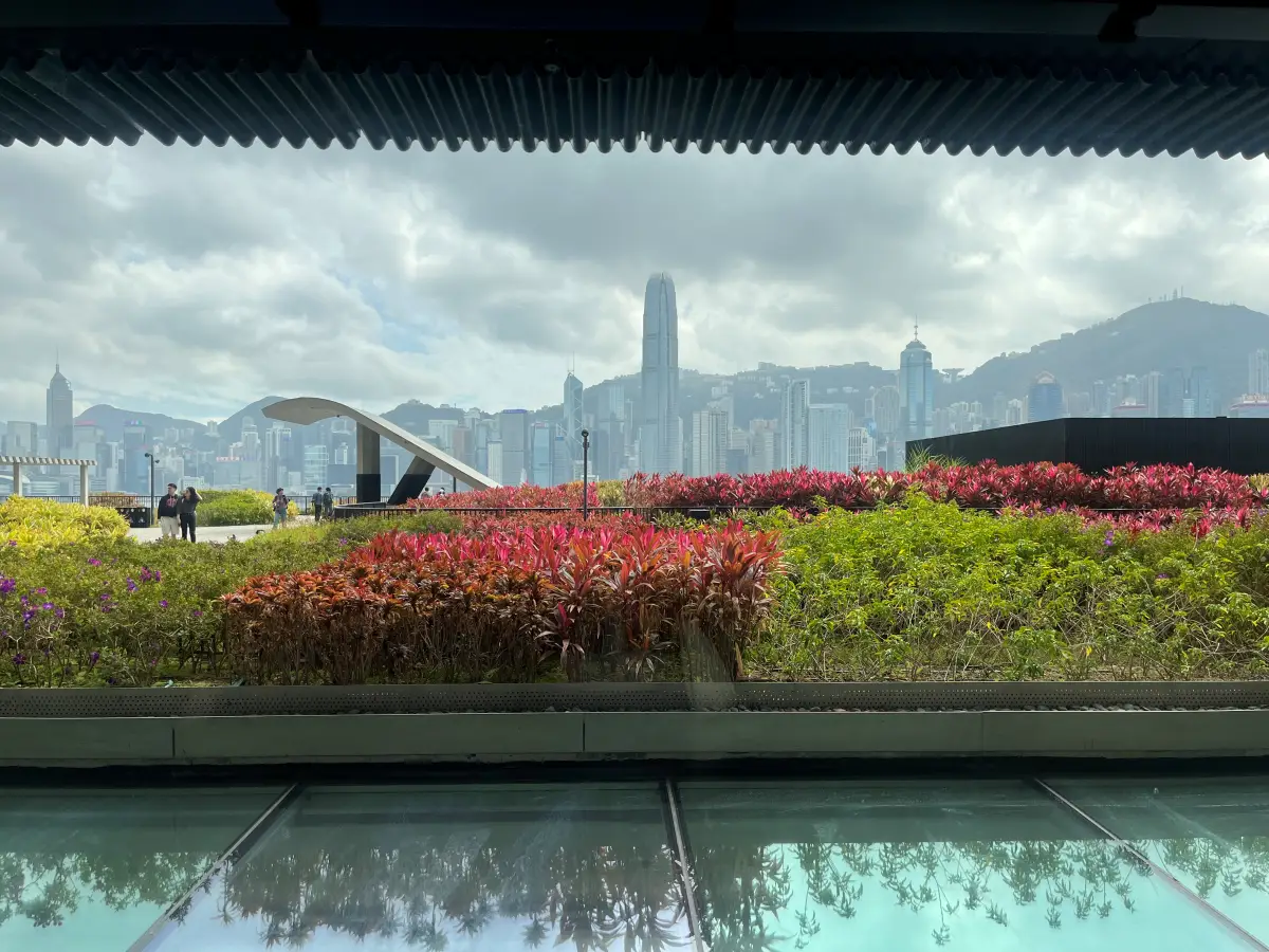 홍콩-모수-창밖