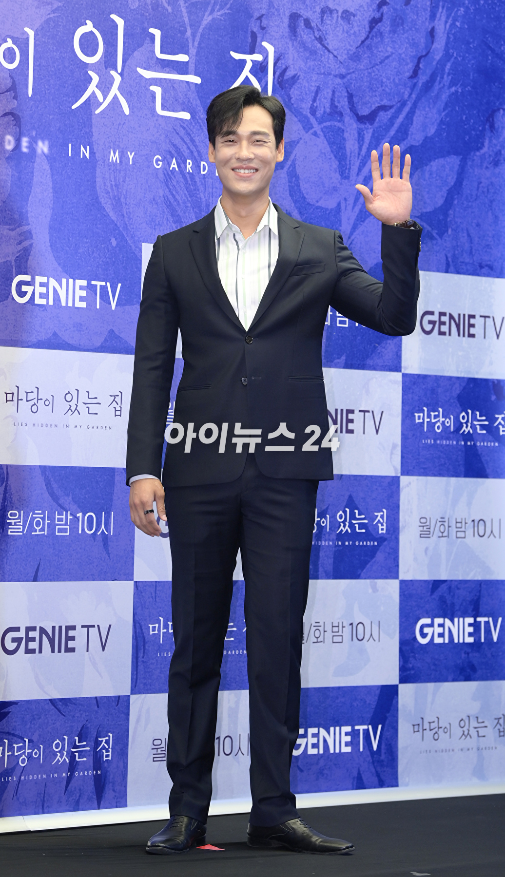 배우 최재림이 19일 오후 서울 마포구 상암동 스탠포드호텔에서 열린 지니 TV 오리지널 드라마 '마당이 있는 집' 제작발표회에 참석하고 있다. [사진=정소희 기자]