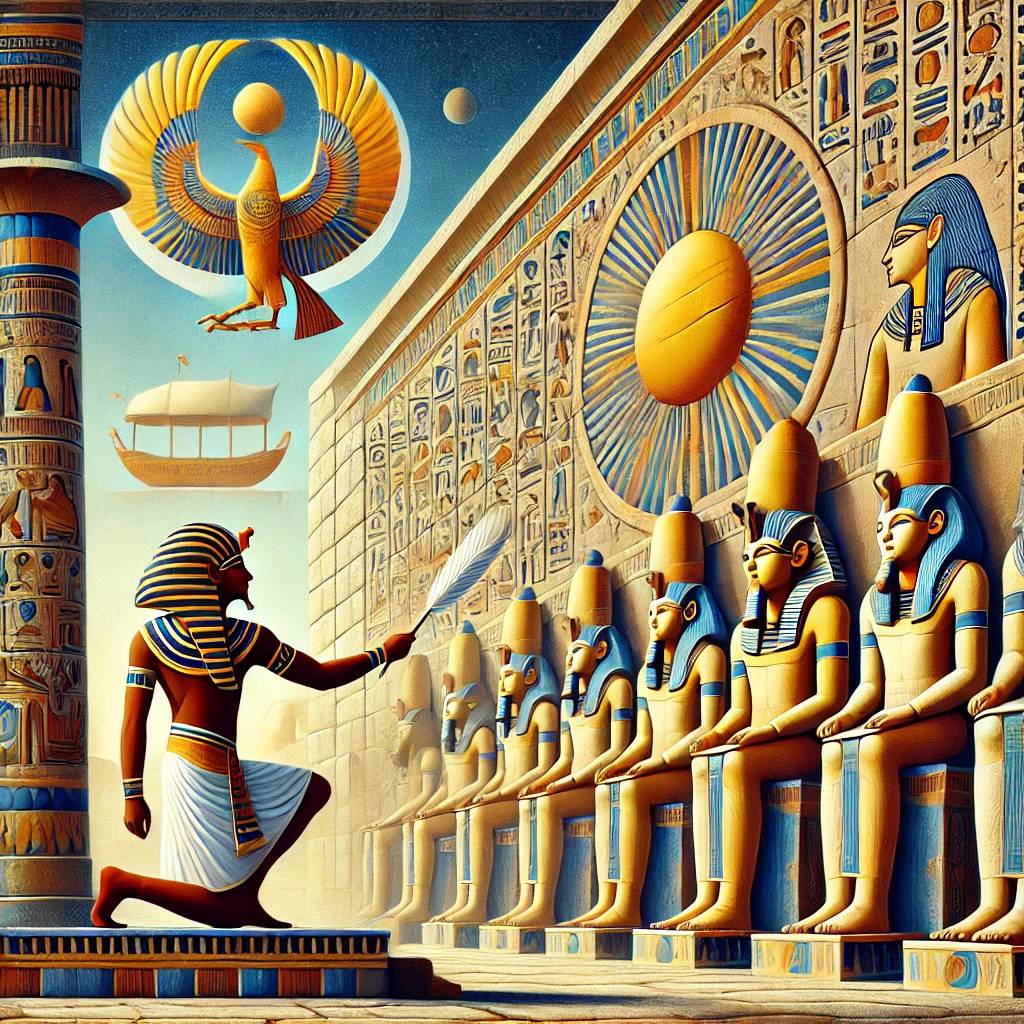 고대 미술에 나타난 '시간'과 '기억'의 시각화