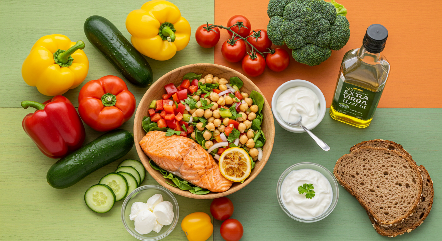 왜 지중해식 식단이 좋을까? 건강 효능부터 식단 구성까지 완벽 가이드