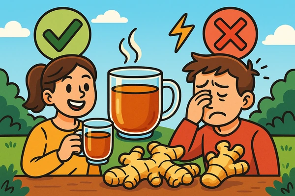  생강차 효능 부작용 총정리4