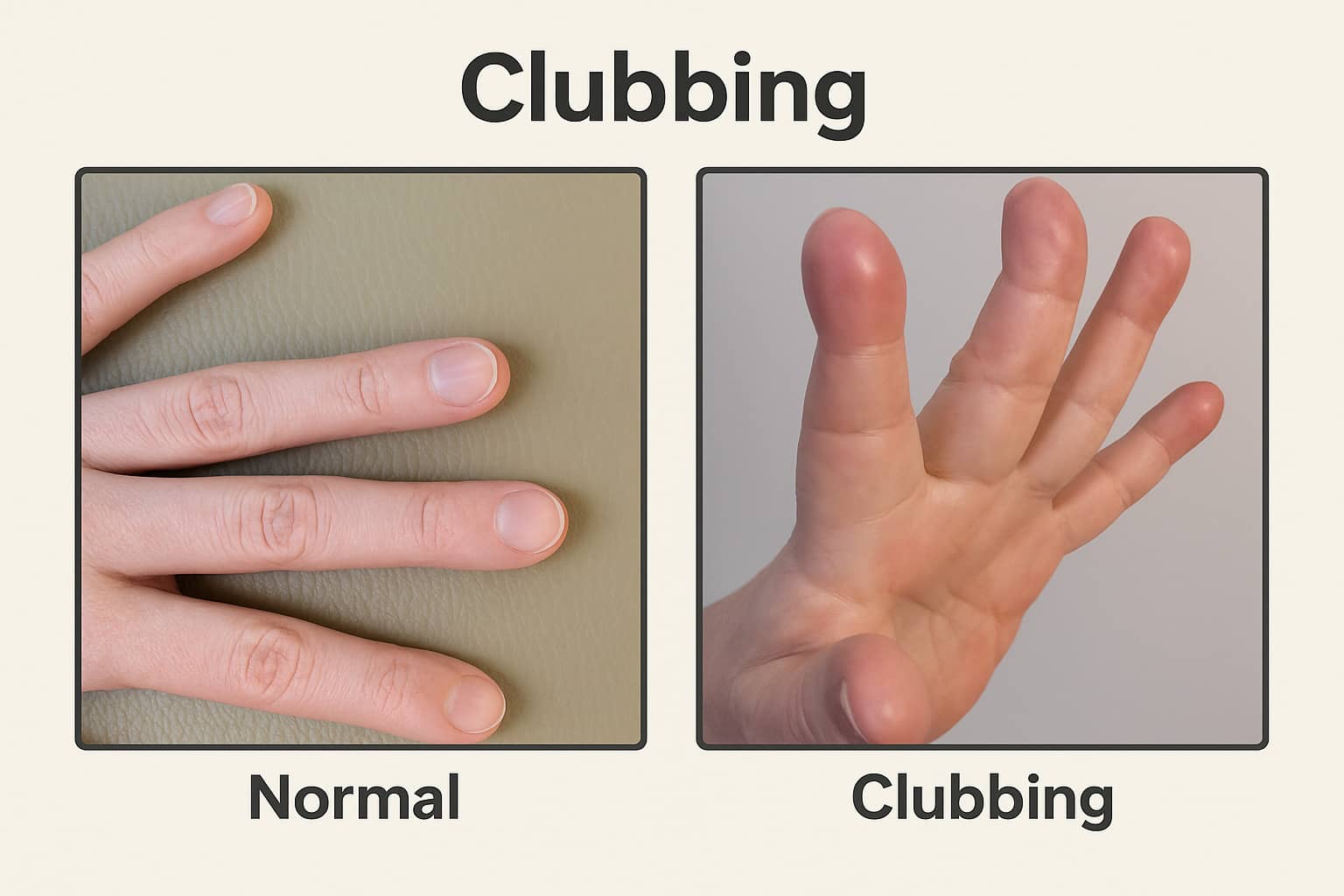 곤봉지와 청색증, 우리 몸이 보내는 심장 위험 경고