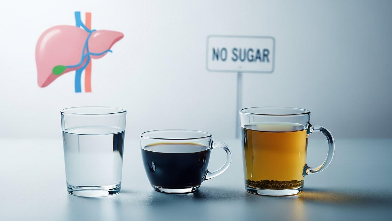 물 대신 마시세요! 지방간 예방 및 개선에 탁월한 '기적의 음료' 4가지