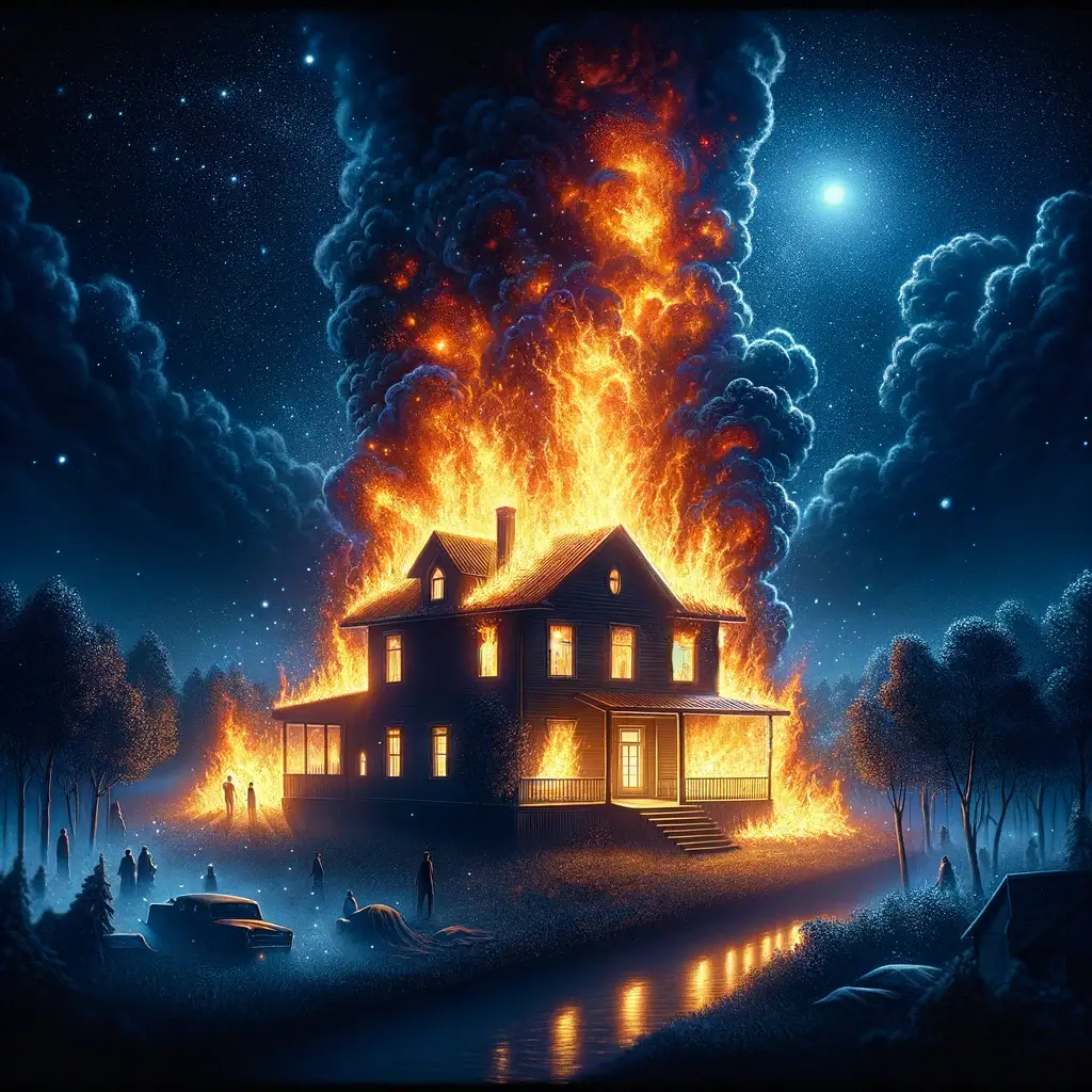 집에 불나는 꿈 해몽