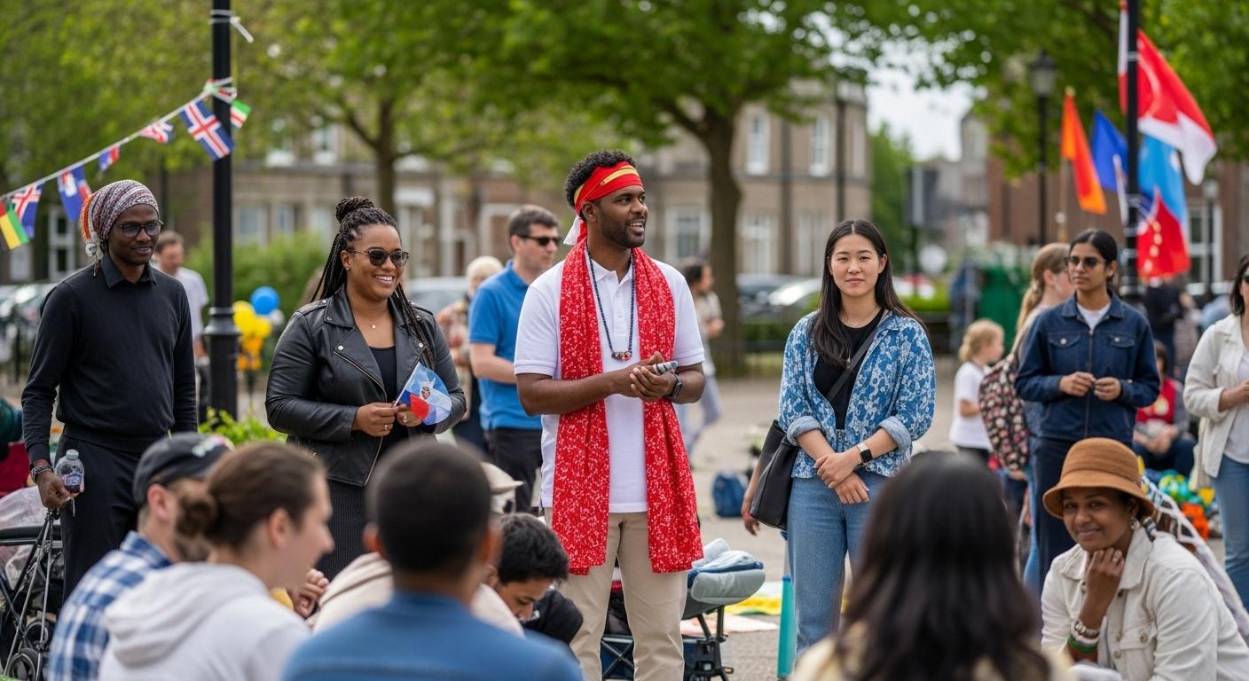 광복절 반쪽행사