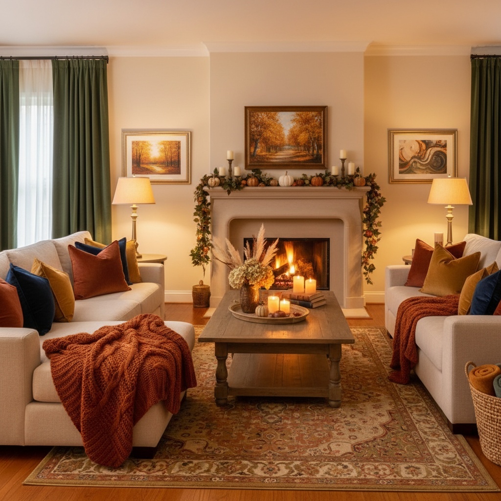 가을 감성 인테리어, 집안 분위기 확 바꾸는 꿀팁