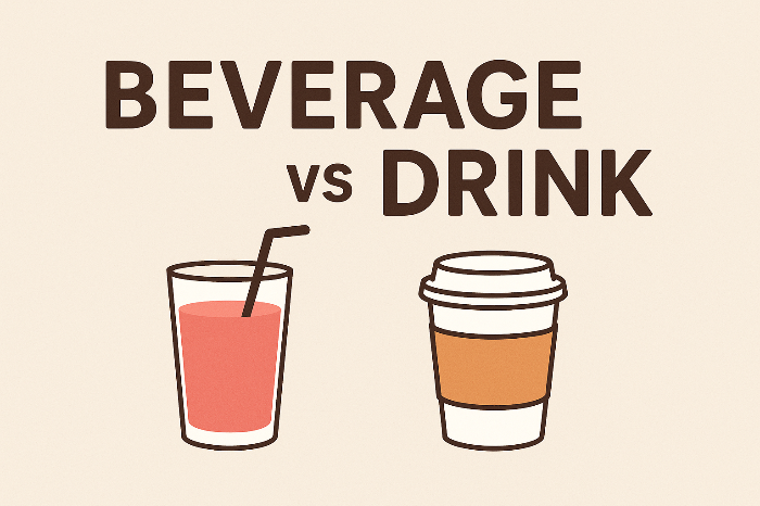 Beverage랑 Drink, 뭐가 다른데? - 차이점 간단 비교!