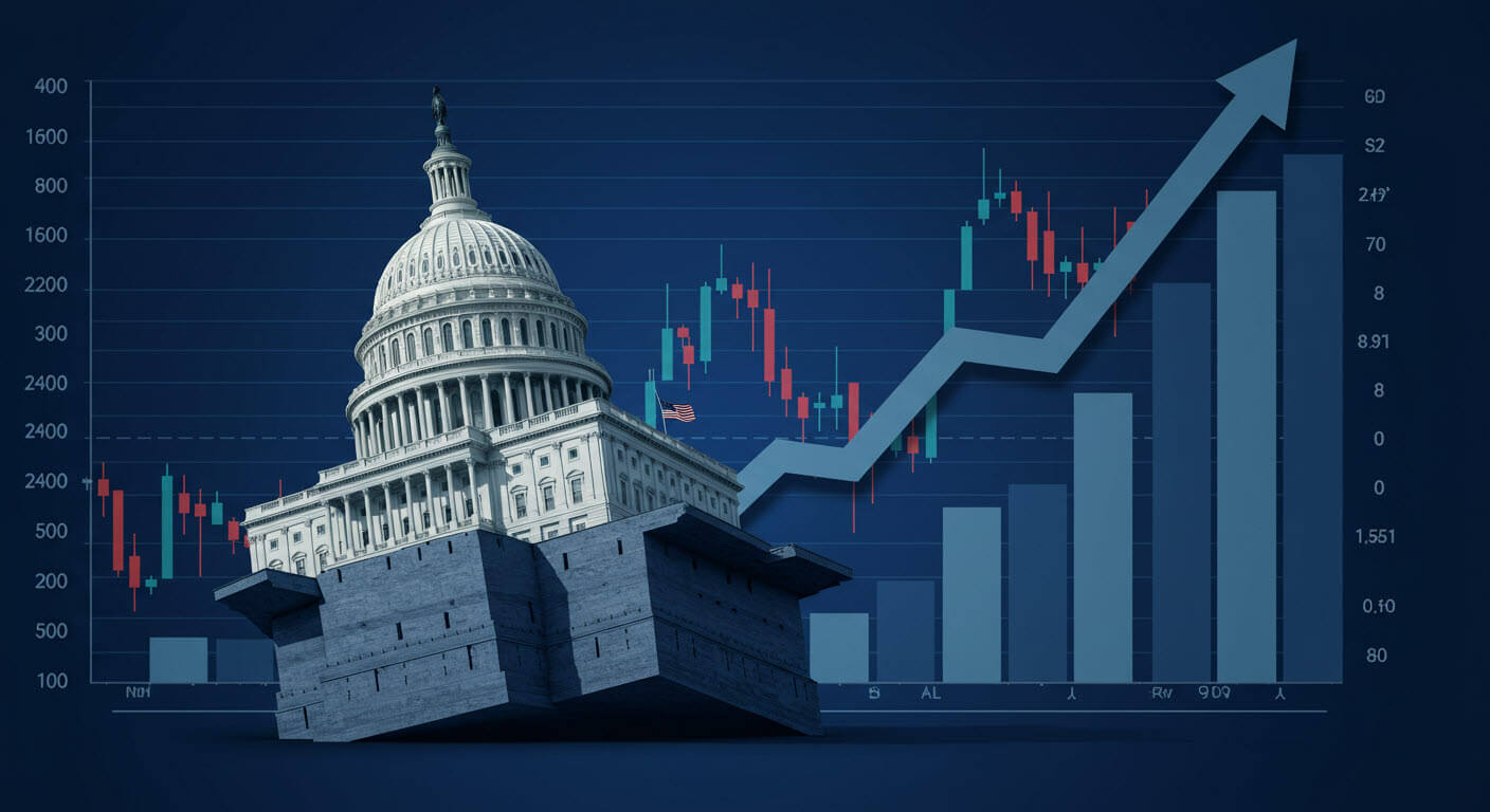 연방정부의붕괴와 환율이 올라가는 그림이 오버랩되어있다