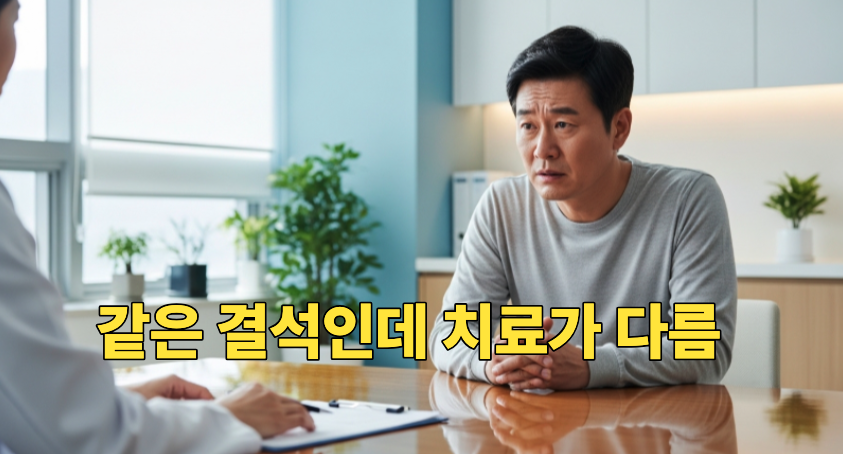 요로결석 치료방법 선택 고민