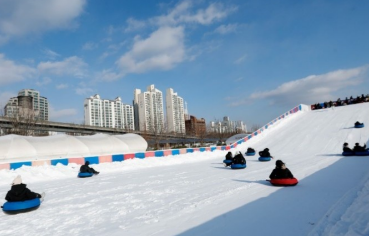 눈설매장 슬로프 (한국관광공사 누리집의 사진)