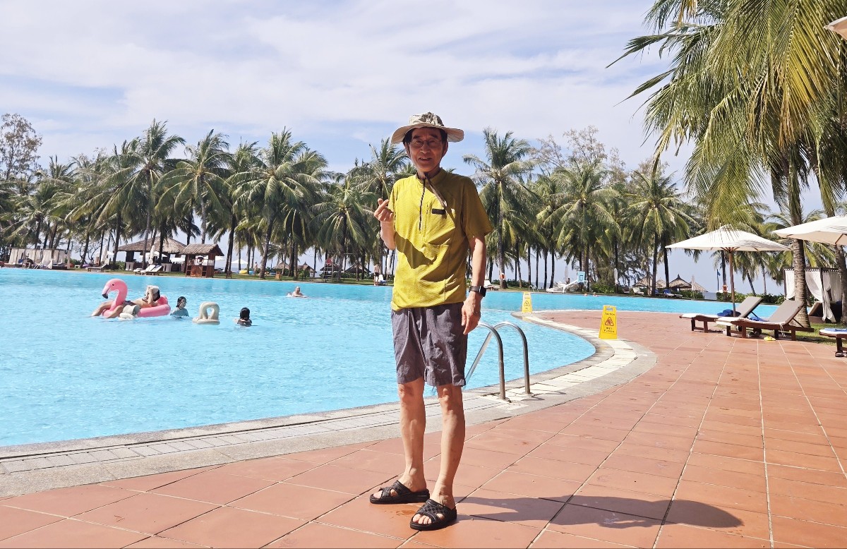 푸꾸옥 빈펄 호텔 프라이빗 비치 수영장