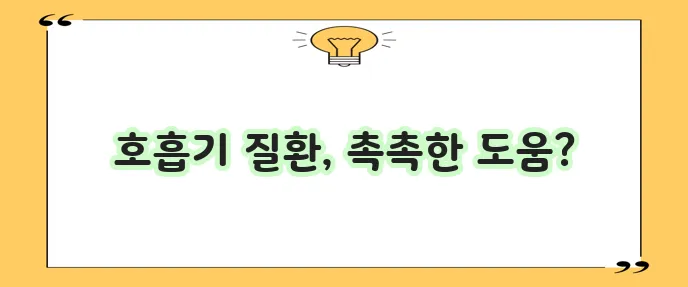 네블라이저 효과 및 올바른 사용법