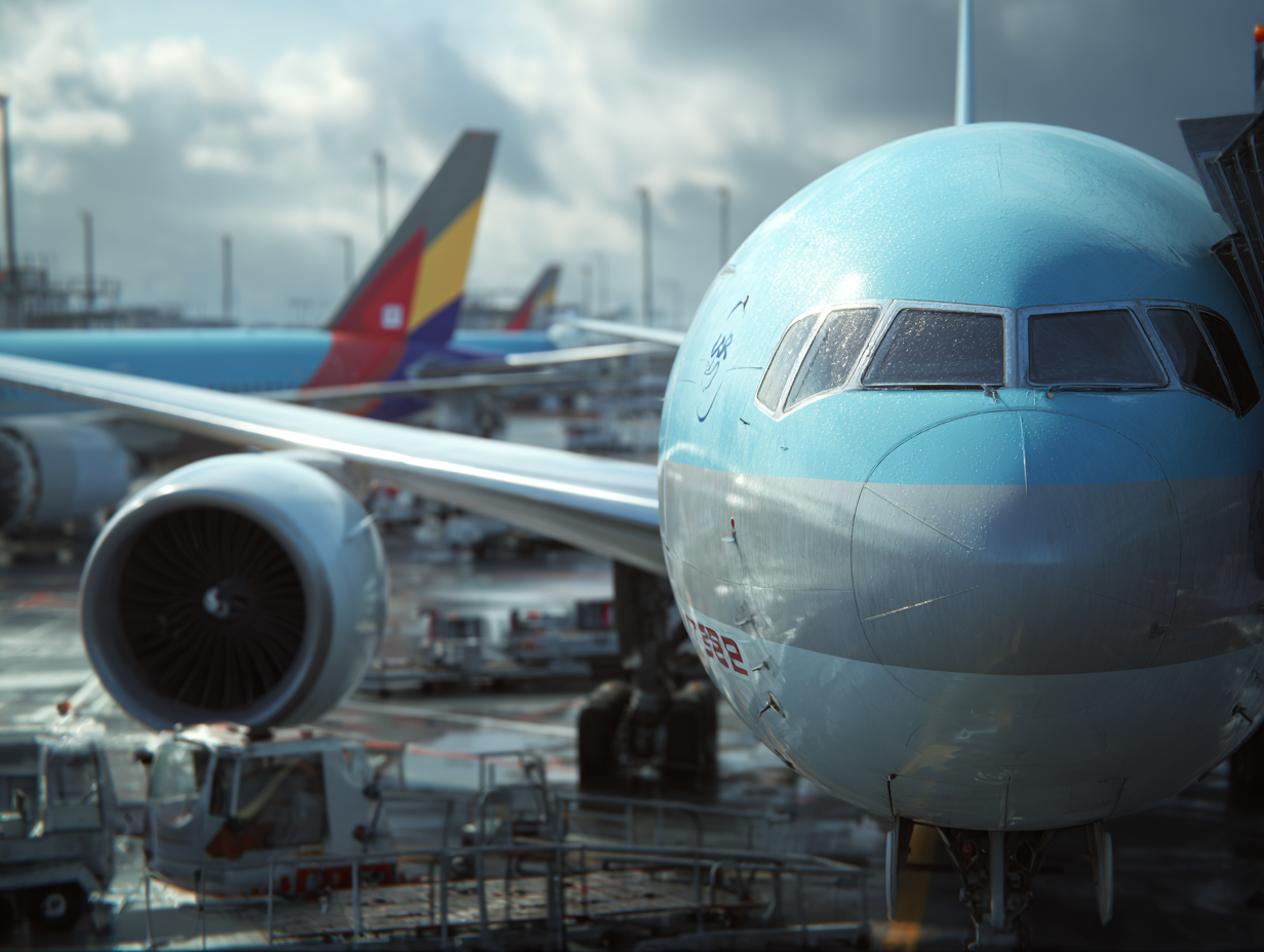 한국 항송 인프라, 항공기, 항공 교통