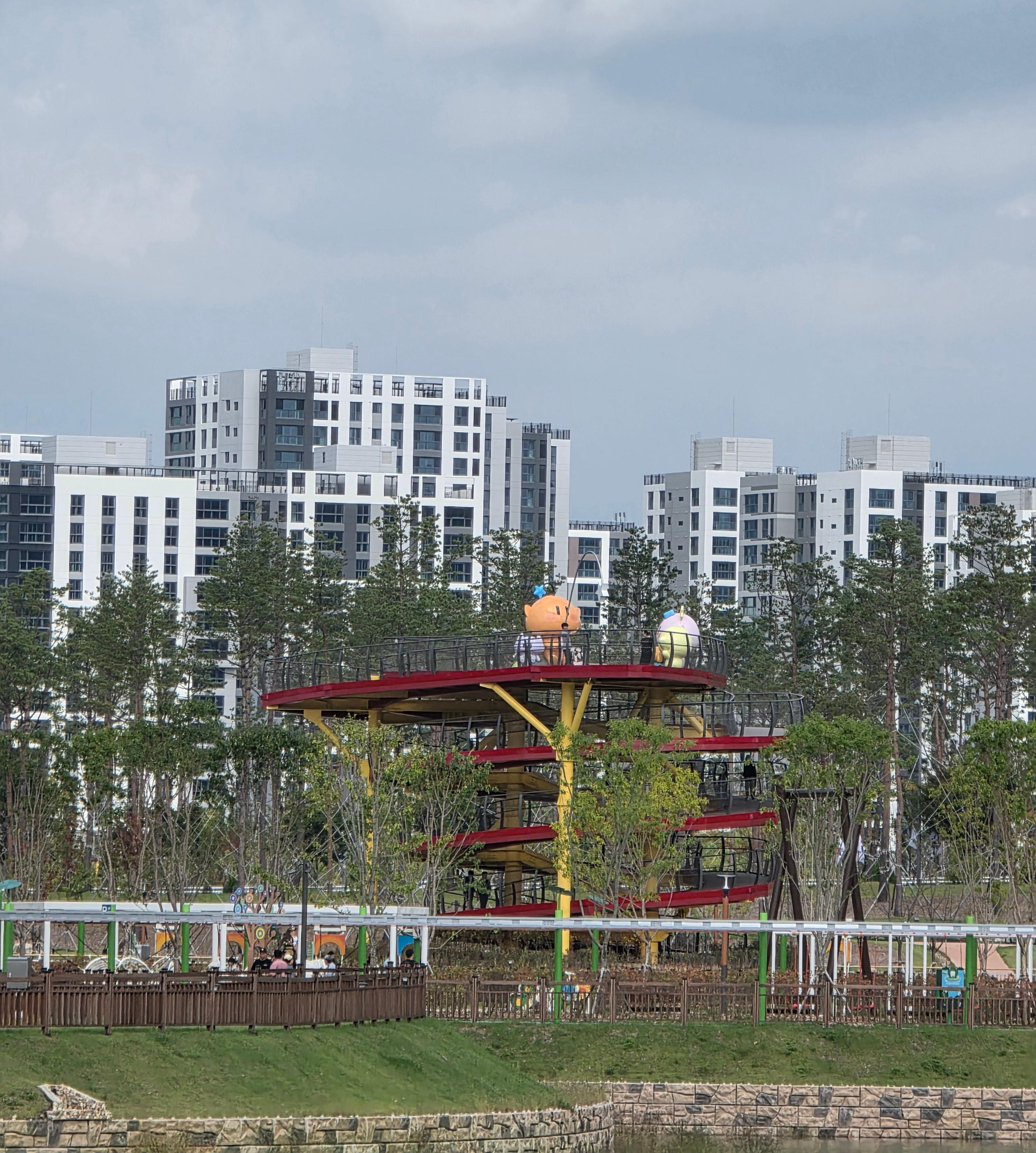 갑천생태호수공원 도안호수공원 주차 주차비 카페 화장실 02