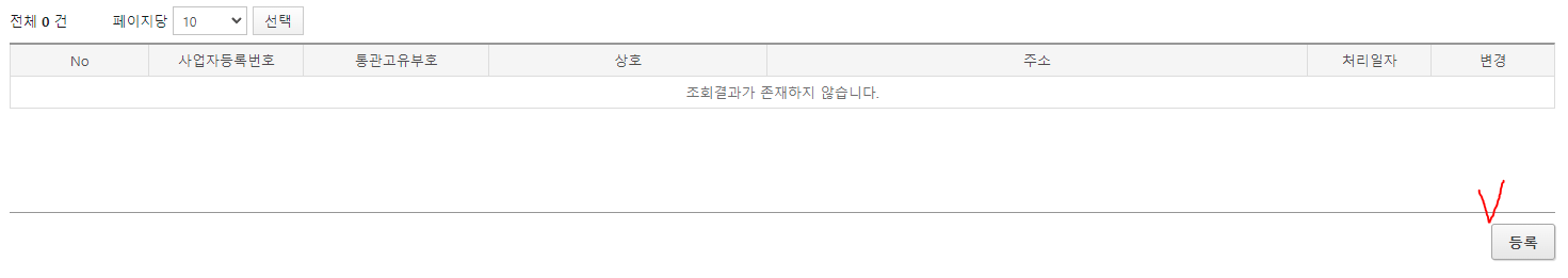 사업자 통관고유부호 발급하는 방법