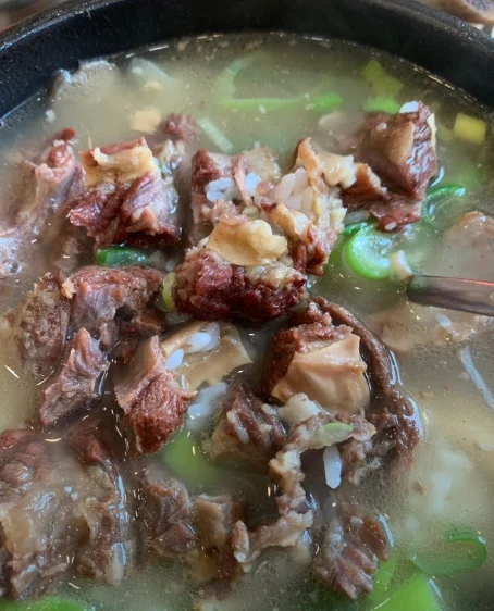 옥류담-갈비탕