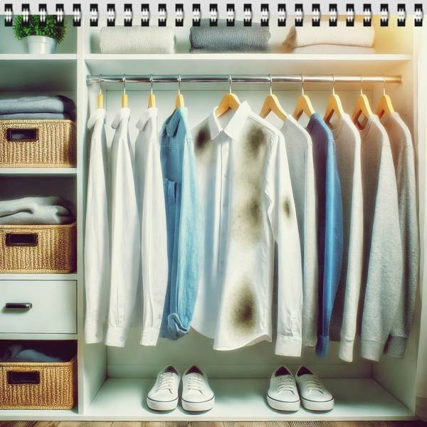 옷 곰팡이 제거법