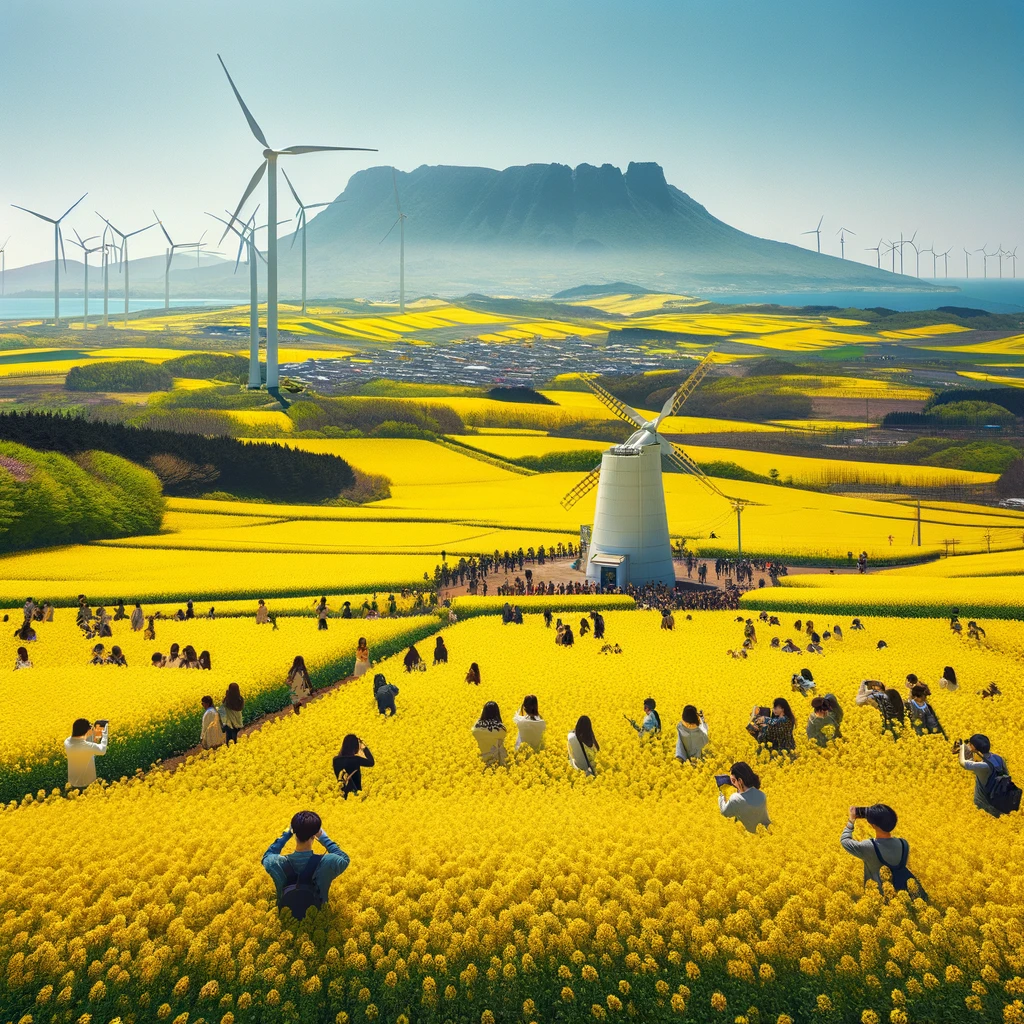 2025 제주도 봄 여행지 벚꽃, 유채꽃, 드라이브 사진