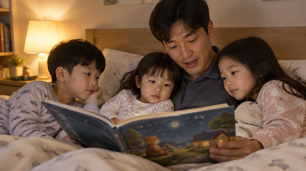 잠자리 동화책 읽기, 구음장애 발음 연습 기록