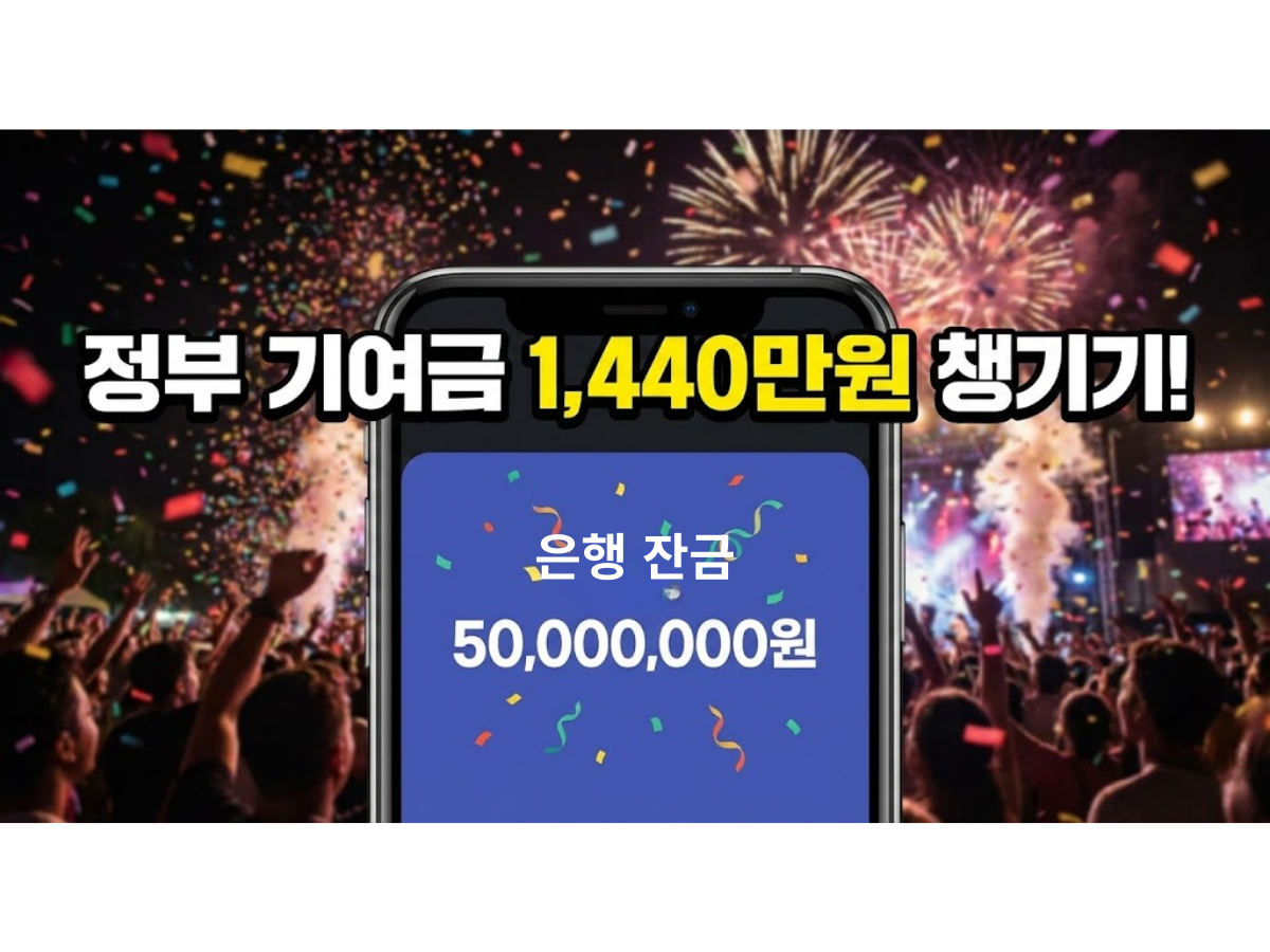 2026년 청년도약계좌 가입조건 및 혜택, 5000만원 목돈 만들기 필승 전략