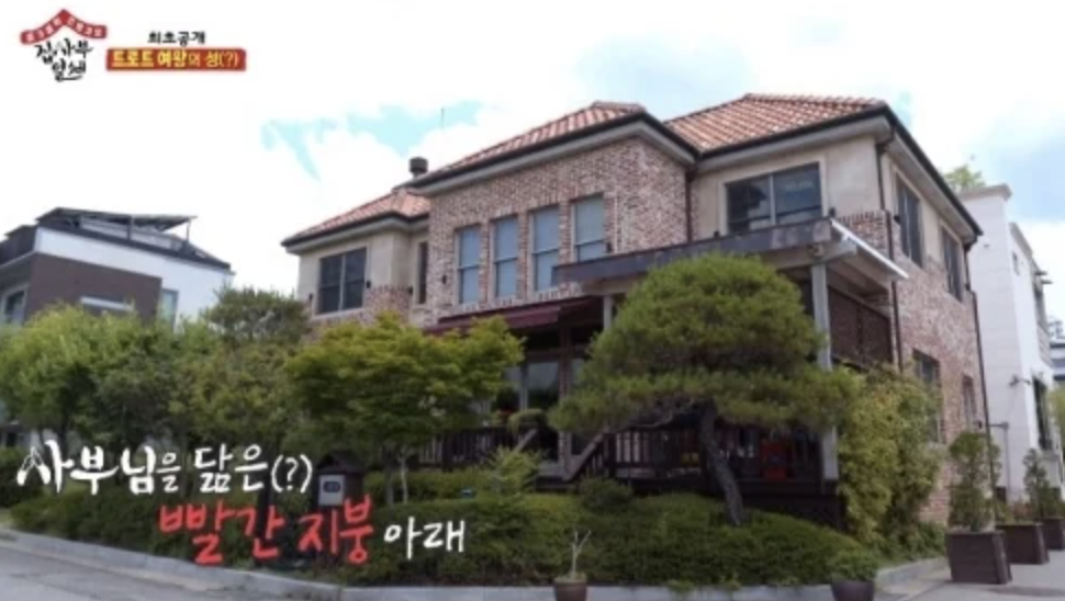 가수 장윤정 집