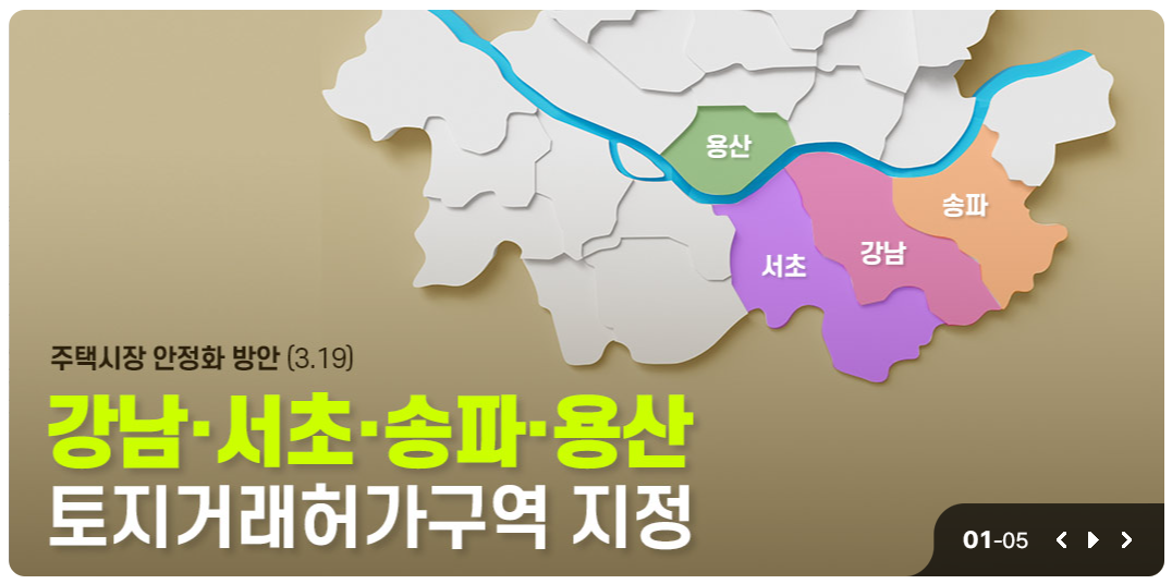 토지거래허가구역 확대 재지정