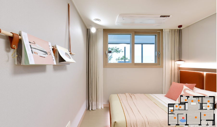 군산 신역세권 한라비발디 센트로 - 침실 2,3 창호