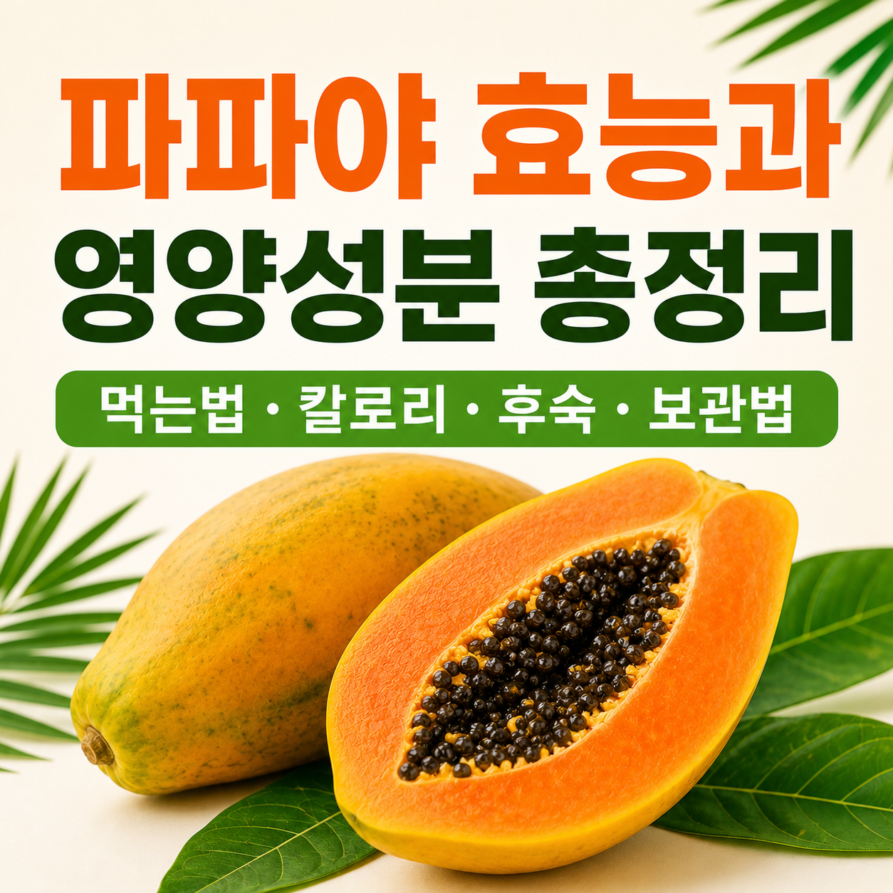 파파야 효능