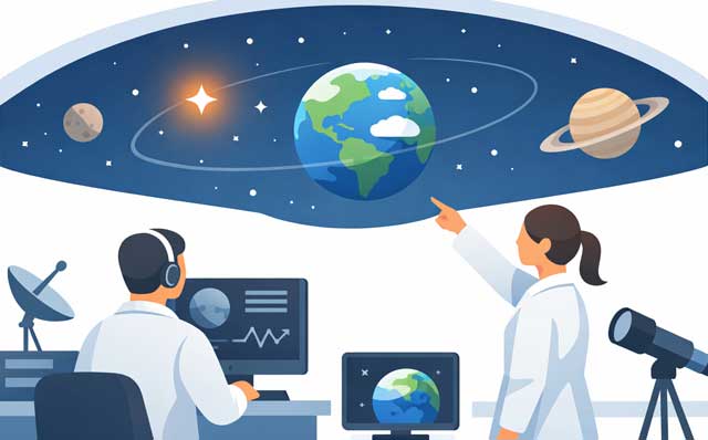 과학자들의 우주 연구