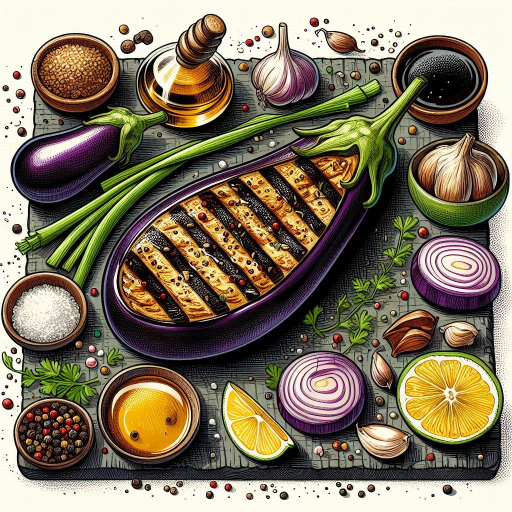 가지 스테이크 구이