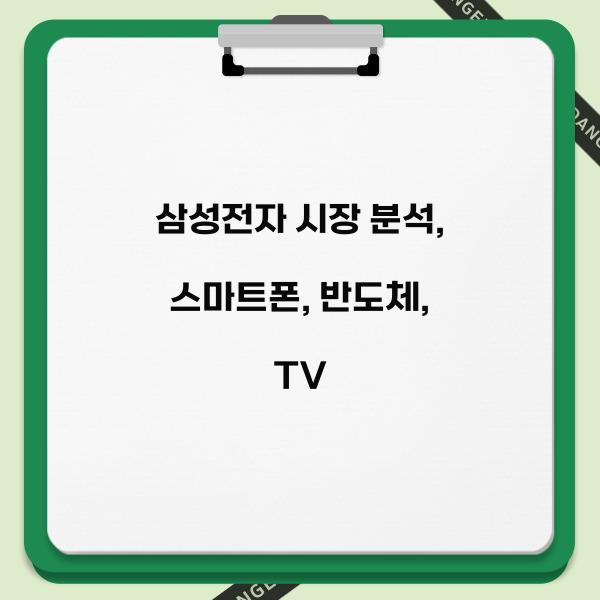 삼성전자 삼성전자 시장 분석  