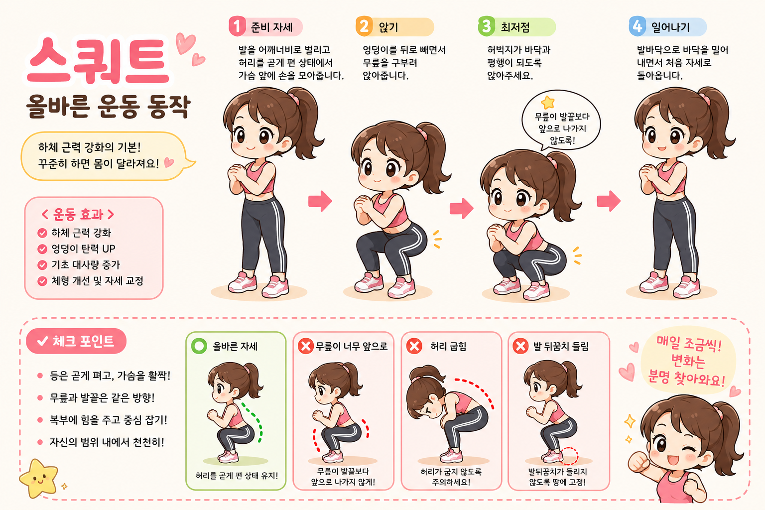 스쿼트 완벽 가이드