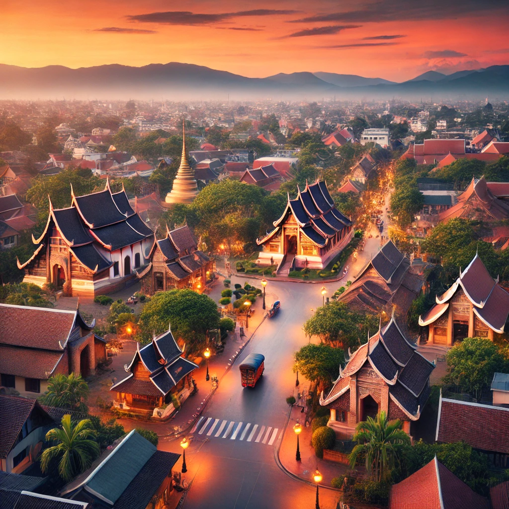 치앙마이 마을 모습