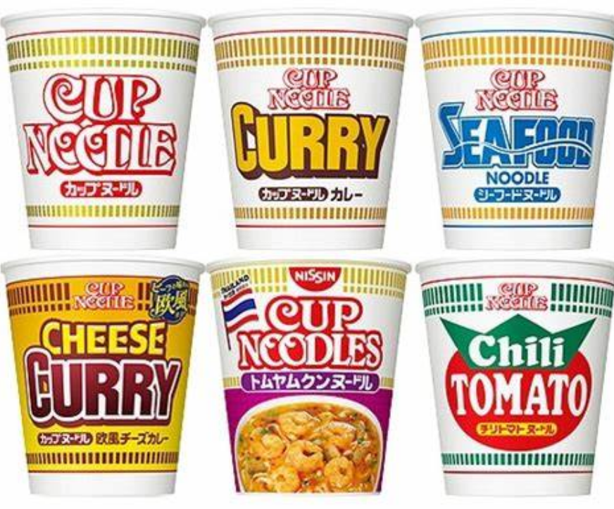 컵라면6종