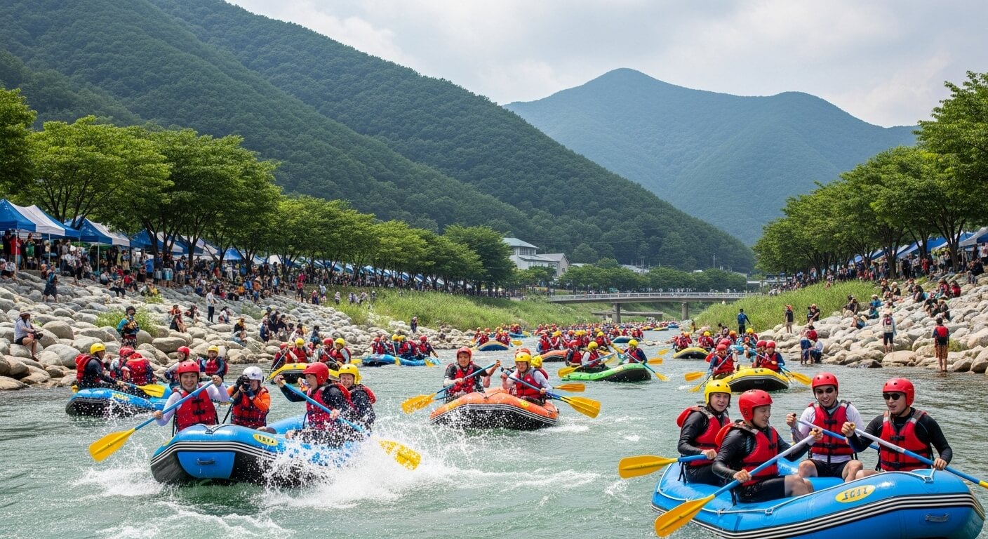 인제 내린천 래프팅축제