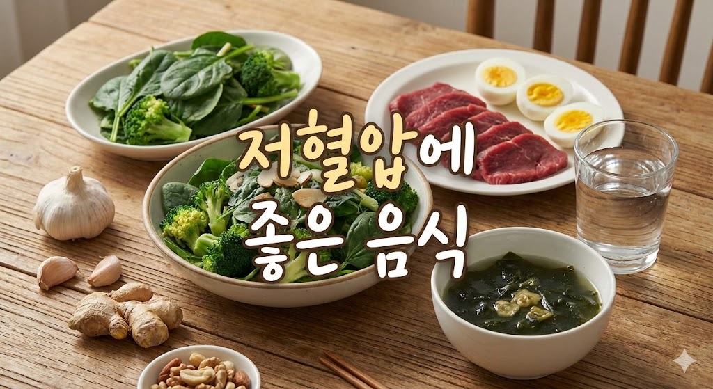 저혈압에 좋은 음식
