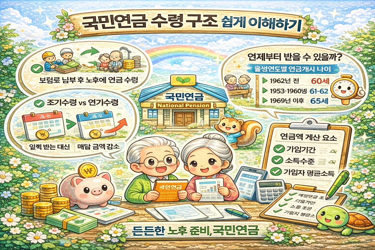 국민연금수령구조