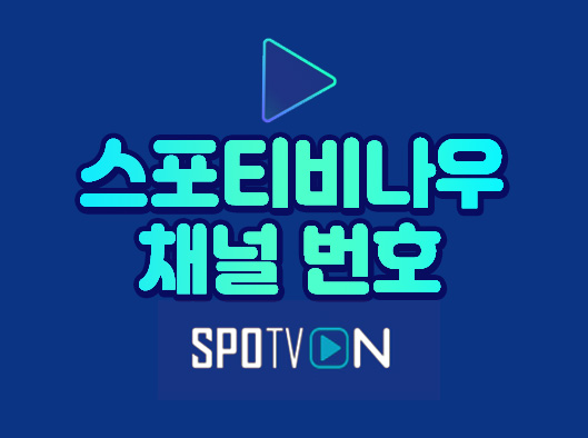스포티비 나우 채널 번호