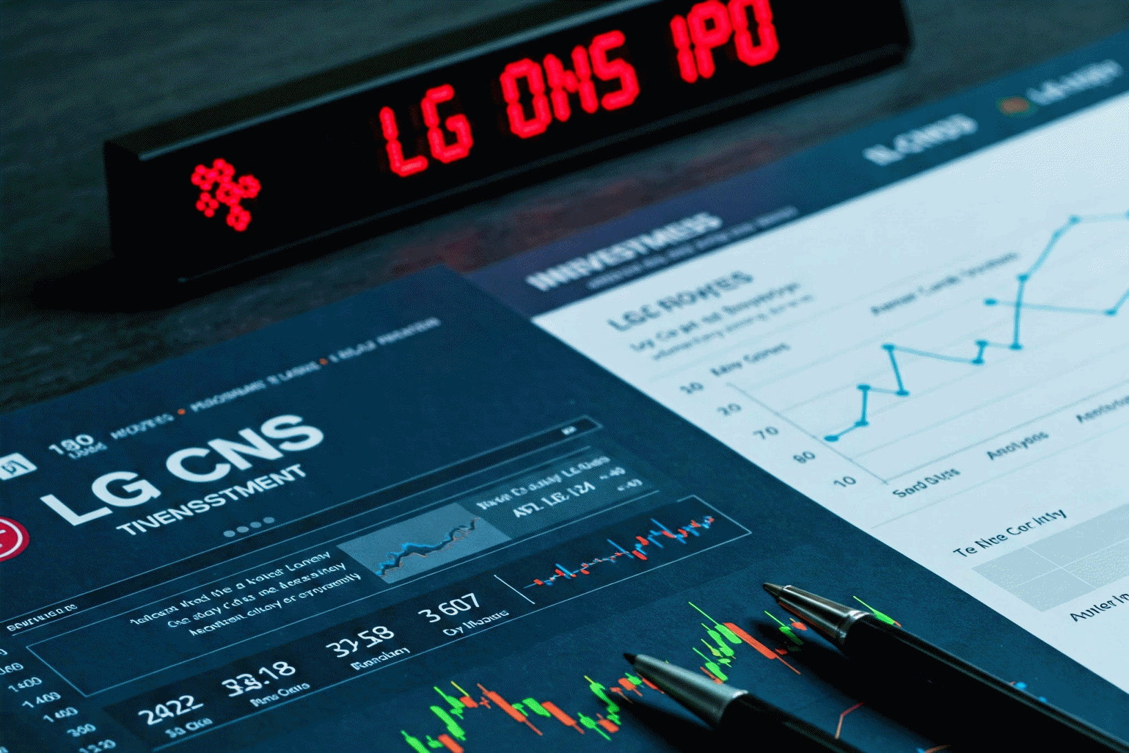 LG CNS 공모주 관련 사진