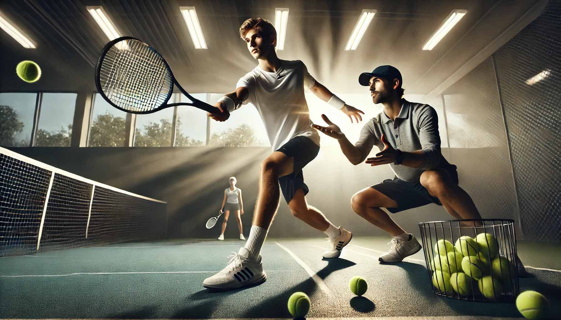 테니스 백핸드 레슨