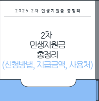 2차 민생지원금